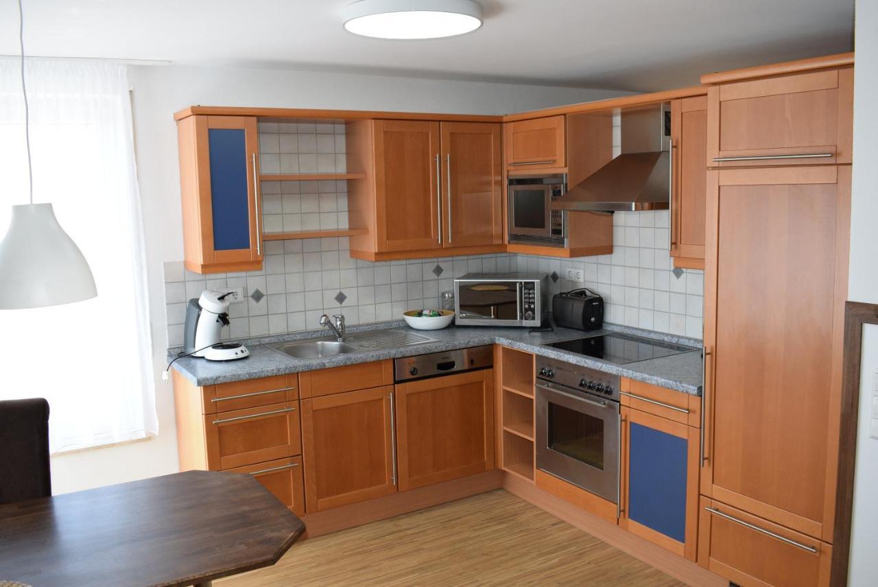 Apartments mit Klimaanlage am Neckarufer Bad Friedrichshall Bagian luar foto