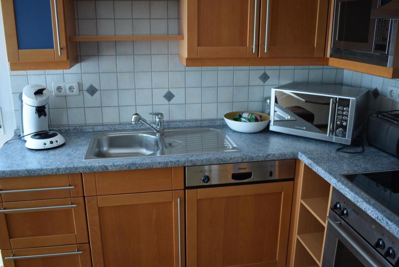Apartments mit Klimaanlage am Neckarufer Bad Friedrichshall Bagian luar foto